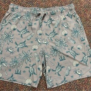 2UNDR  Tropical Print Men's Swim Shorts